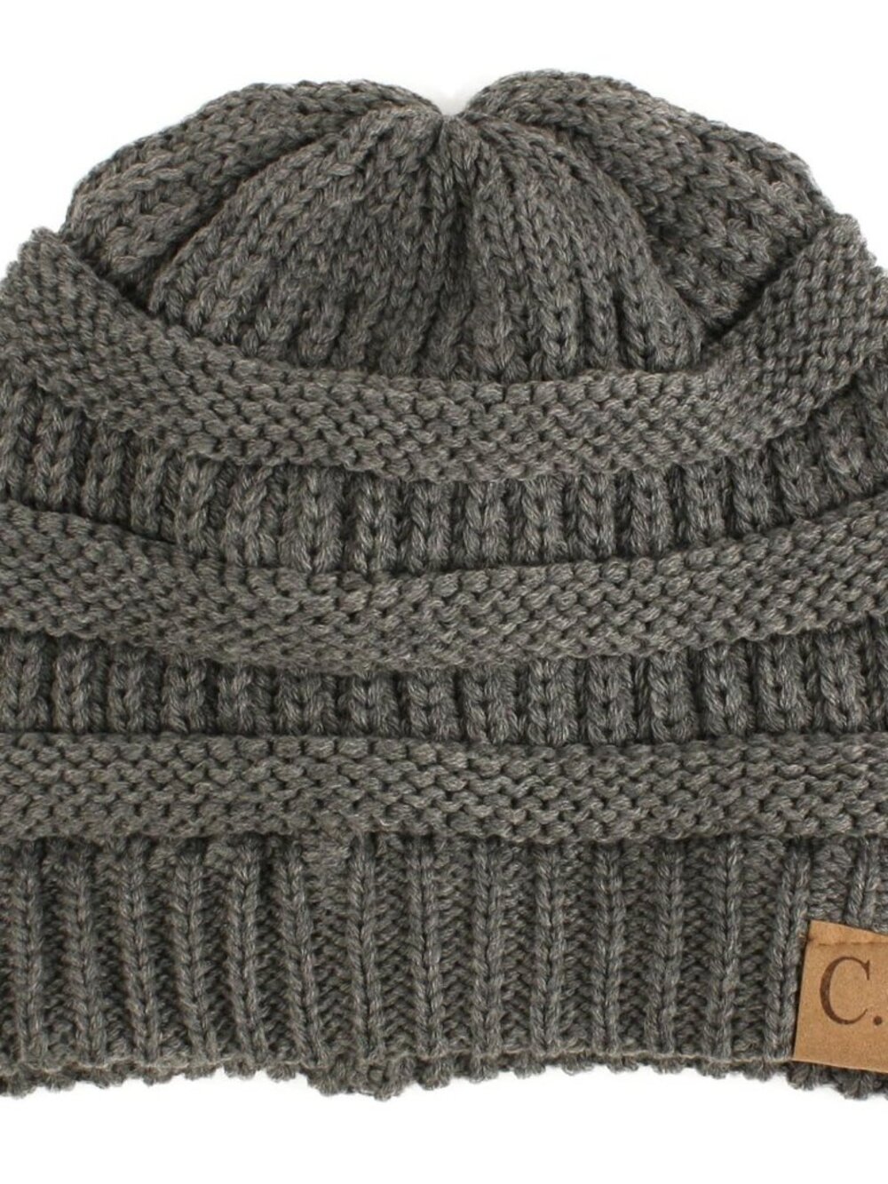 CC Classic Winter Fall Trendy Chunky Stretchy Cable Knit Beanie Hat